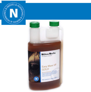 Hilton Herbs Equine Nerves Hormones Easy Mare Gold Valerian Free