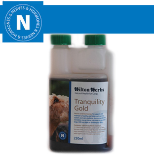 Hilton Herbs Canine Nerves & Hormones Tranquility Gold Hilton Herbs Canine Nerves & Hormones Tranquility Gold