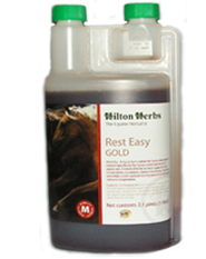 Hilton Herbs Equine Nerves & Hormones - Rest Easy Gold Hilton Herbs Equine Nerves & Hormones - Rest Easy Gold