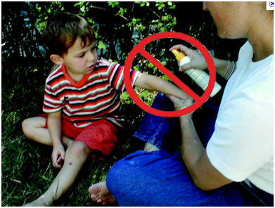 Never Spray Chemicals On Your Family Again
