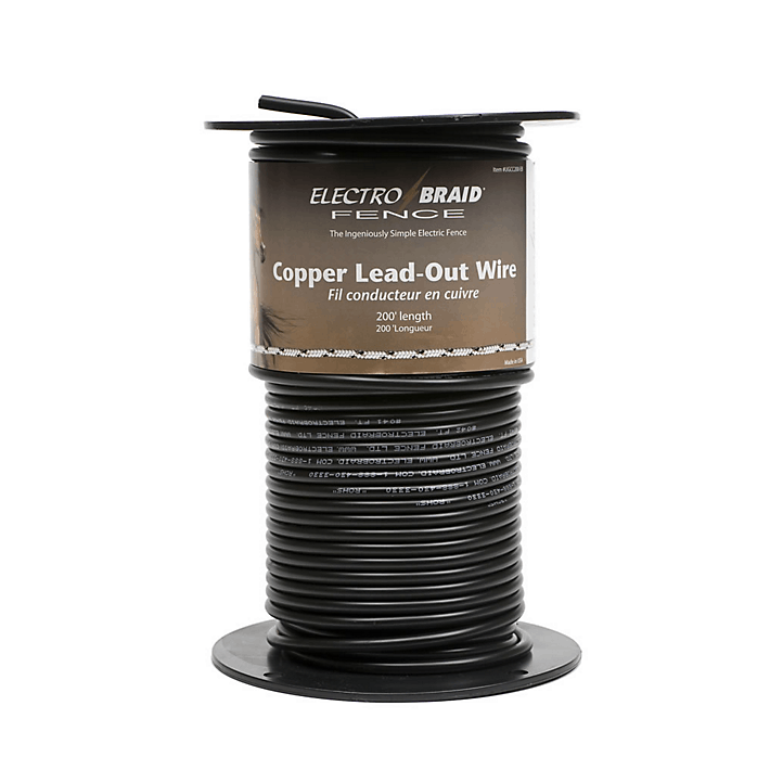 Electrobraid Copper Lead Out Wire
